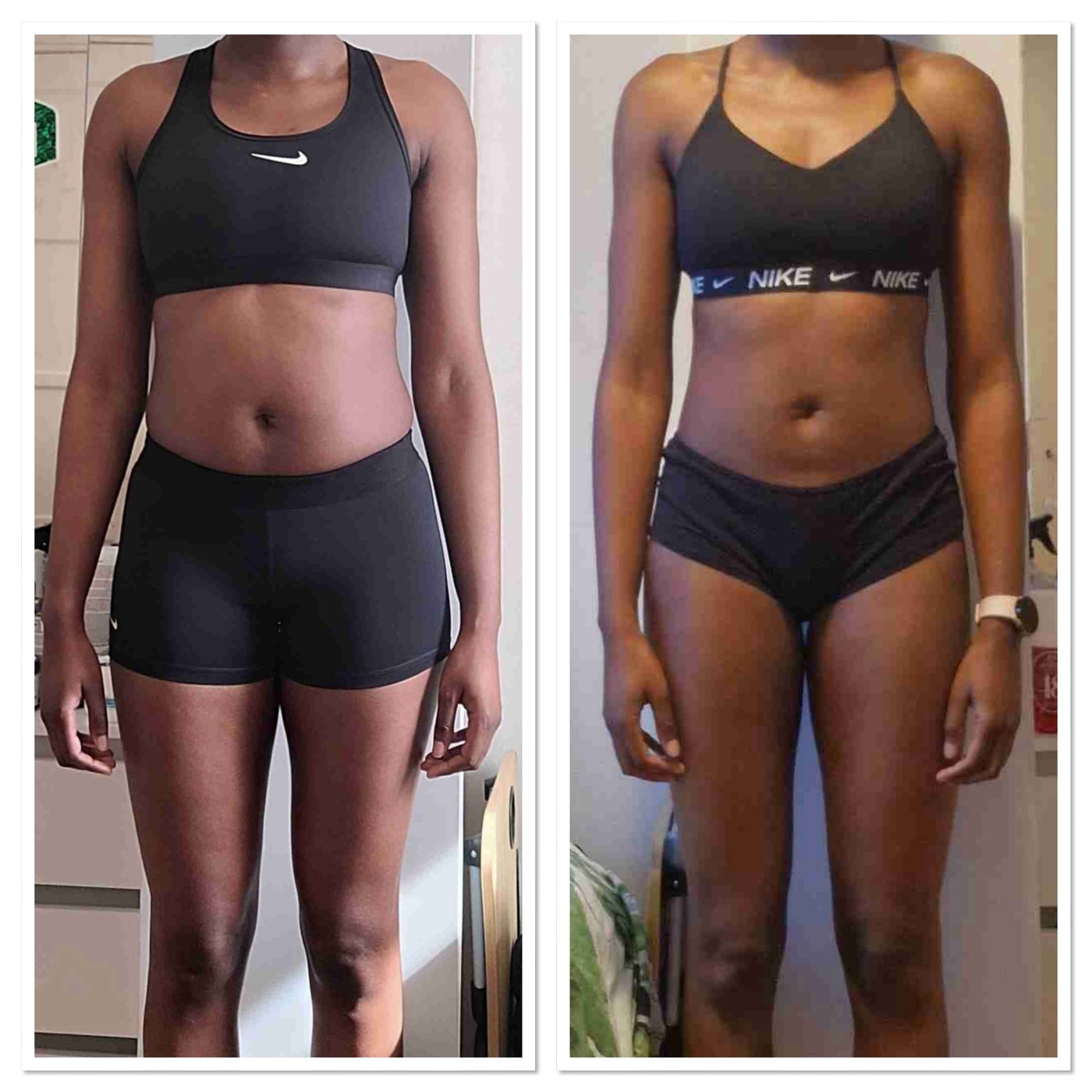 Before and after, client of Virgil